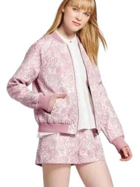 VICTORIA BECKHAM Embroidered Bomber Jacket